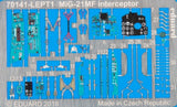 Eduard Aircraft 1/72 MiG21MF Interceptor Aircraft Profi-Pack Kit