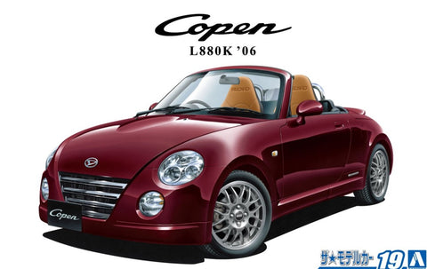 Aoshima Car Models 1/24 2006 Copen L880K Ultimate Edition Sports Car Kit