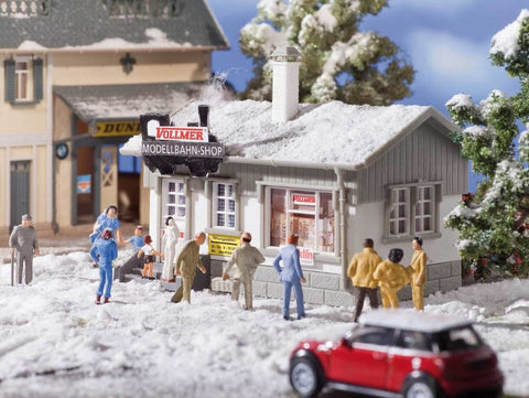 Vollmer HO Model Train Shop Kit