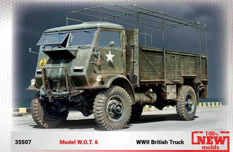 ICM Military Models 1/35 WWII British Model WOT 6 Truck (New Tool) Kit