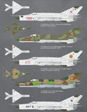 Eduard Aircraft 1/72 MiG21MF Interceptor Aircraft Profi-Pack Kit