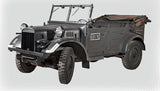 ICM Military Models 1/35 WWII German le.gl.Pkw Kfz1 Light Personnel Car (New Tool) Kit