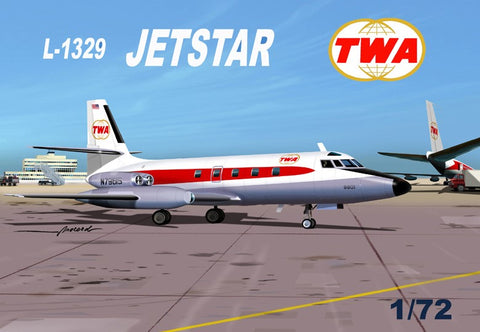 Mach-2 Aircraft 1/72 L1329 Jetstar TWA Business Jet Kit