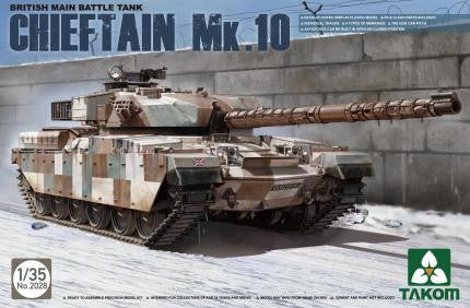 Takom Military 1/35 Chieftain Mk 10 British Main Battle Tank Kit