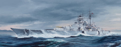 Trumpeter Ship 1/350 German Bismarck Battleship Kit