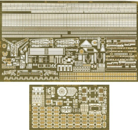 White Ensign Details 1/350 USS North Carolina BB55 Detail Set for TSM