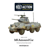 Warlord Games 28mm Bolt Action: WWII M8/M20 Greyhound US Scout Car Kit