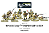 Warlord Games 28mm Bolt Action: WWII Soviet Winter Infantry (40) Kit