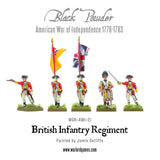 Warlord Games 28mm Black Powder: British Infantry Regiment 1776-1783 (30) (Plastic)
