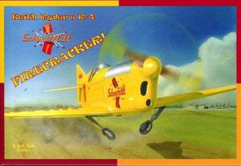 Williams Brothers Aircraft 1/32 Keith Ryder's R4 Schoenfeldt Firecracker Racing Kit