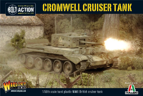 Warlord Games 28mm Bolt Action: WWII Cromwell Mk IV British Cruiser Tank (Plastic)