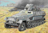 Zvezda Military 1/35 German SdKfz 251/10 Ausf B Personnel Carrier w/37mm Gun Kit