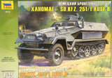 Zvezda Military 1/35 German SdKfz 251/1 Ausf B Personnel Carrier Kit