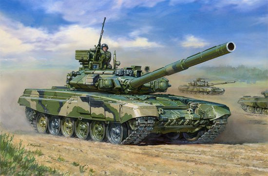 Zvezda Military 1/72 Russian T90 Main Battle Tank Kit