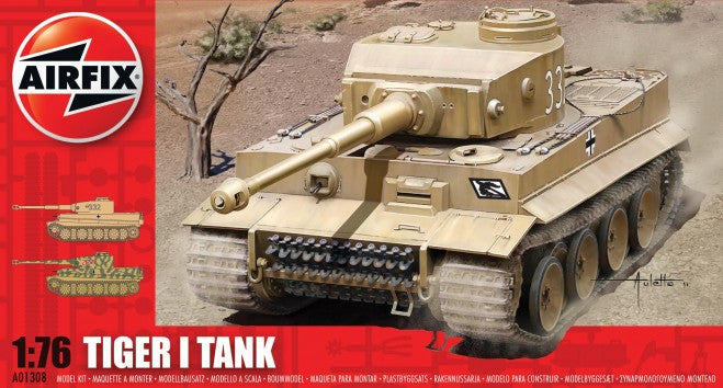Airfix Military 1/76 Tiger I Tank Kit