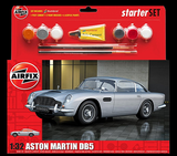 Airfix Car Models 1/32 Aston Martin DB5 Sports Car Medium Starter Set w/Paint & Glue Kit