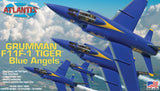 Atlantis Aircraft 1/155 US Navy Blue Angels F11F1 Tiger Fighter (formerly Revell) Kit