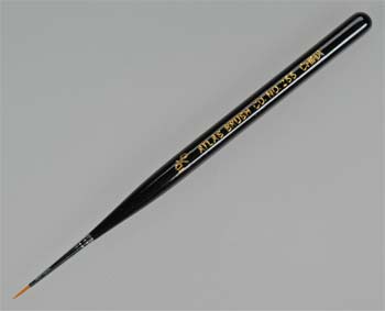 Atlas Brush Co. 255-10/0 Golden Taklon Ultra Detail Brush