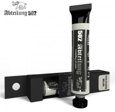 Abteilung 502 Paints Weathering Oil Paint Neutral Grey 20ml Tube