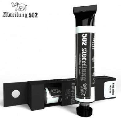 Abteilung 502 Paints Weathering Oil Paint Light Grey 20ml Tube