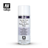 Vallejo Acrylic Spray Paint - Matt Varnish Alcohol-Based 400ml