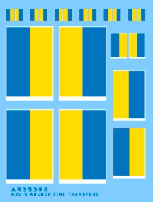 Archer Fine Transfers 1/35 Ukrainian Flags