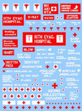 Archer Fine Transfers 1/48 Miscellaneous US Medic Markings