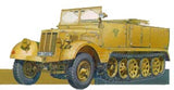 AFV Club Military 1/35 German SdKfz 11 3-Ton Halftrack (Re-Issue) Kit