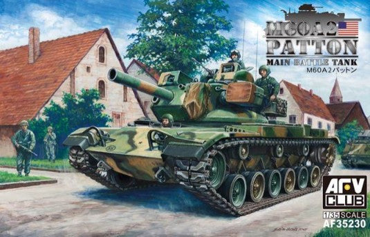AFV Club Military 1/35 M60A2 Starship Patton Late Version Main Battle Tank Kit