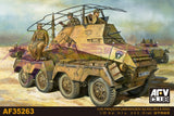 AFV Club Military 1/35 SdKfz 263 PzFuWg 8-RAD Inital/Early Vehicle Kit Media 1 of 3