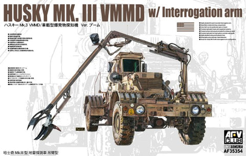 AFV Club Militray 1/35 Husky Mk III Vehicle Mounted Mine Detector (VMMD) w/Interrogation Arm Kit