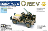 AFV Club Military 1/35 Orev IDF 1/4-Ton 4x4 M38A1/CJ05 Anti-Tank Missile Vehicle Kit