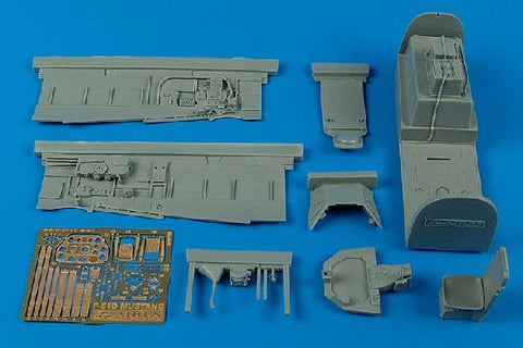 Aires Hobby Details 1/32 P51D Cockpit Set For TSM