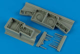 Aires Hobby Details 1/32 F86F Wheel Bay For KIN & ITA (Resin)