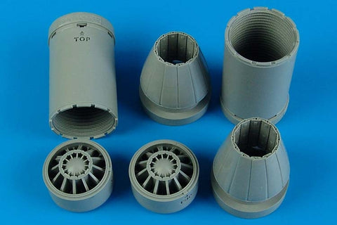 Aires Hobby Details 1/32 F/A18E/F Exhaust Nozzles Closed For TSM (Resin)