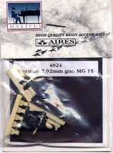 Aires Hobby Details 1/48 7.92mm MG15 Gun (Resin)