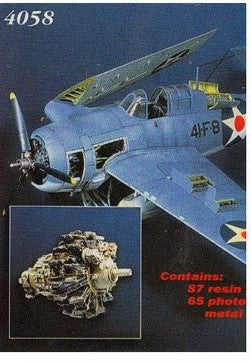 Aires Hobby Details 1/48 F4F4 Detail Set For TAM