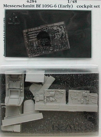 Aires Hobby Details 1/48 Bf109G6 Early Cockpit Set For HSG