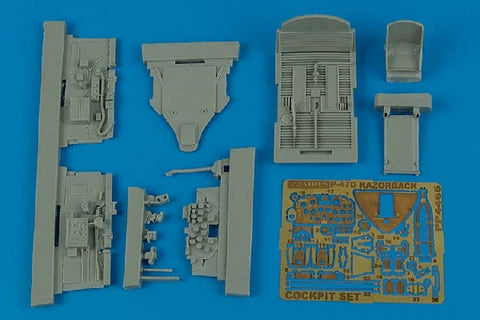 Aires Hobby Details 1/48 P47D Cockpit Set For TAM