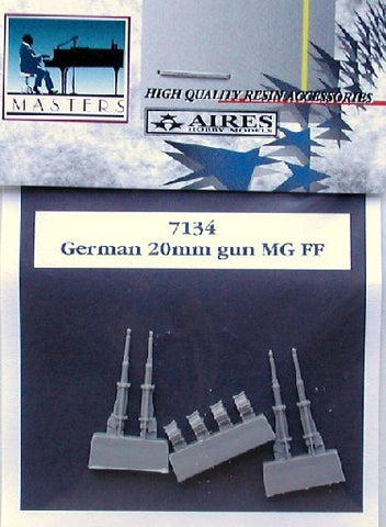 Aires Hobby Details 1/72 German 20mm MG FF Machine Gun (Resin)