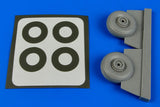 Aires Hobby Details 1/72 C47 Skytrain Wheels & Paint Masks For ARX