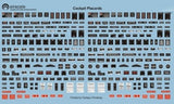 Airscale Details 1/32 WWII Allied Cockpit Placards & Dataplates (Decal)