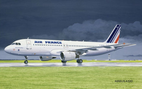 Heller Aircraft 1/125 Airbus A320 Air France Airliner Kit