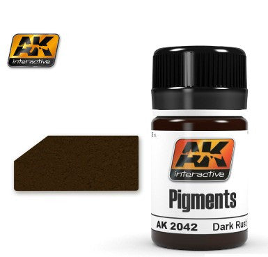 AK Interactive Dark Rust Pigment 35ml Bottle