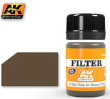 AK Interactive Filter for Brown Wood Enamel Paint 35ml Bottle