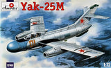 A Model From Russia 1/72 Yak25M Soviet 2-Seater Fighter Kit