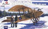 A Model From Russia 1/72 SPAD SA4 WWI BiPlane Fighter w/Skis Kit