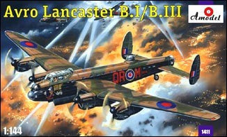 A Model From Russia 1/144 Avro Lancaster BI/BIII RAF Bomber Kit
