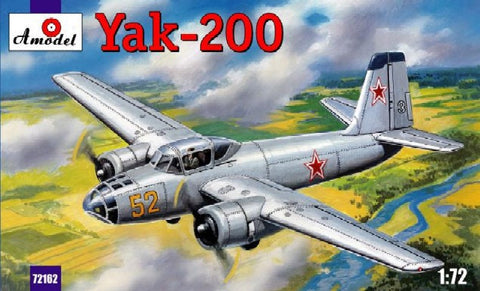 A Model From Russia 1/72 Yak200 Soviet Trainer Aircraft Kit