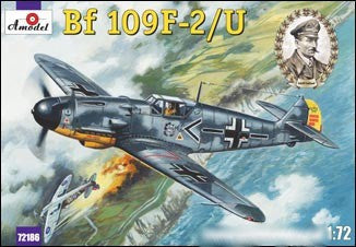 A Model From Russia 1/72 Bf109F2/U Fighter Kit